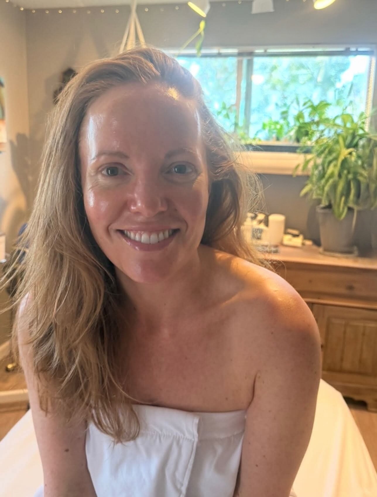 MLAesthetics client showing her natural skin